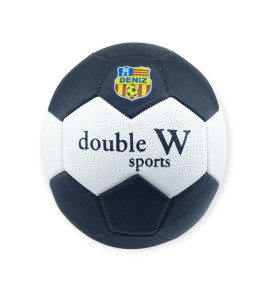 Futbol Topu Dikişli 420 gr No:5 - FB-660-SİYAH (Lisinya)
