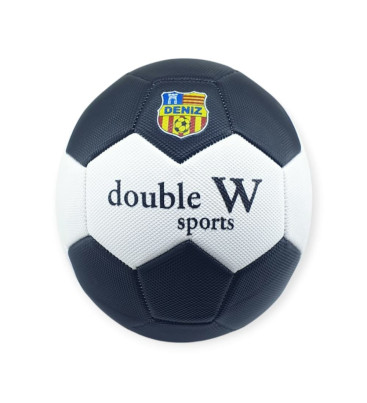 Futbol Topu Dikişli 420 gr No:5 - FB-660-SİYAH (Lisinya)