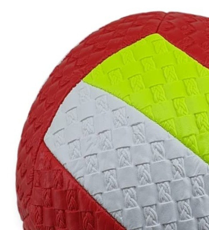 Voleybol Topu Desenli 280 gr - VB-280-KIRMIZI (Lisinya)