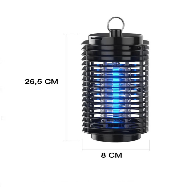 Kimyasal Ve Koku İçermeyen Uv Tuzaklı Elektrikli Sinek Öldürücü Sivrisinek Yakalayıcı ( Lisinya )