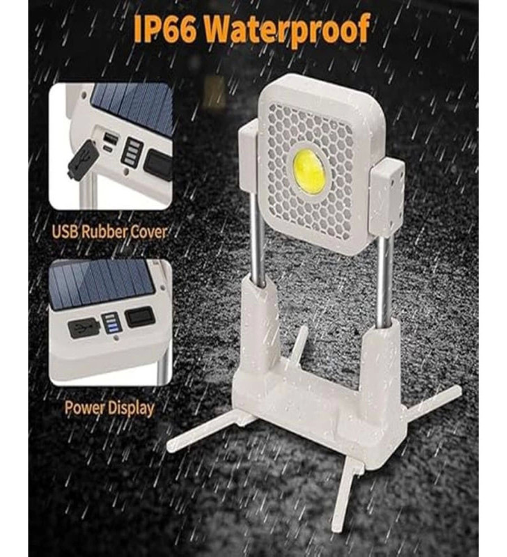 Katlanabilir Kamp Lambası Çok İşlevli Ultra Güçlü 4 Modlu Aydınlatma ( Lisinya )