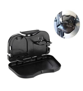 Araba Koltuk Arkası Katlanabilir Tepsi Siyah ( Lisinya )