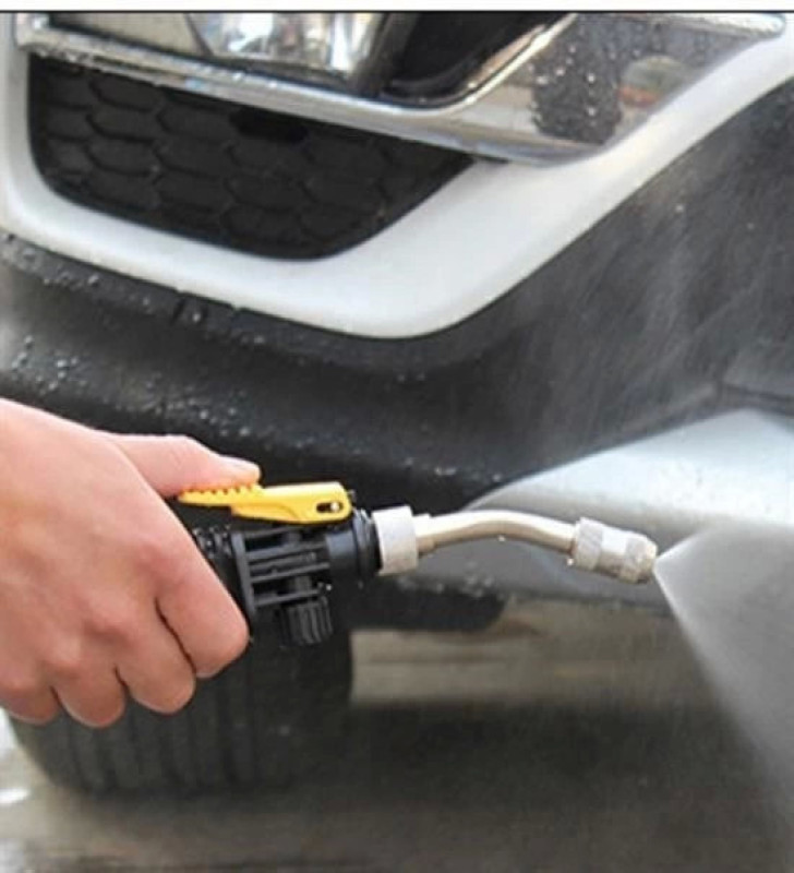 Water Jet Yüksek Basınçlı Su Püskürtme Oto Yıkama Aparatı Bahçe Sulama Aracı 50 Cm ( Lisinya )