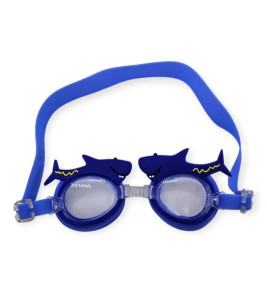 Çocuk Yüzücü Gözlüğü Silikon Taşıma Çantalı Köpek Balığı - 9014 (Lisinya)