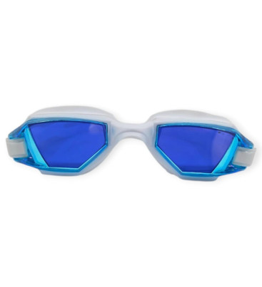 Aynalı Yüzücü Gözlüğü Silikon MAVİ - 1765 (Lisinya)