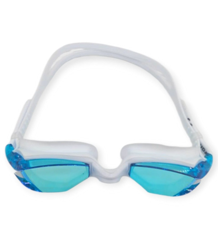 Aynalı Yüzücü Gözlüğü Silikon MAVİ - 1765 (Lisinya)