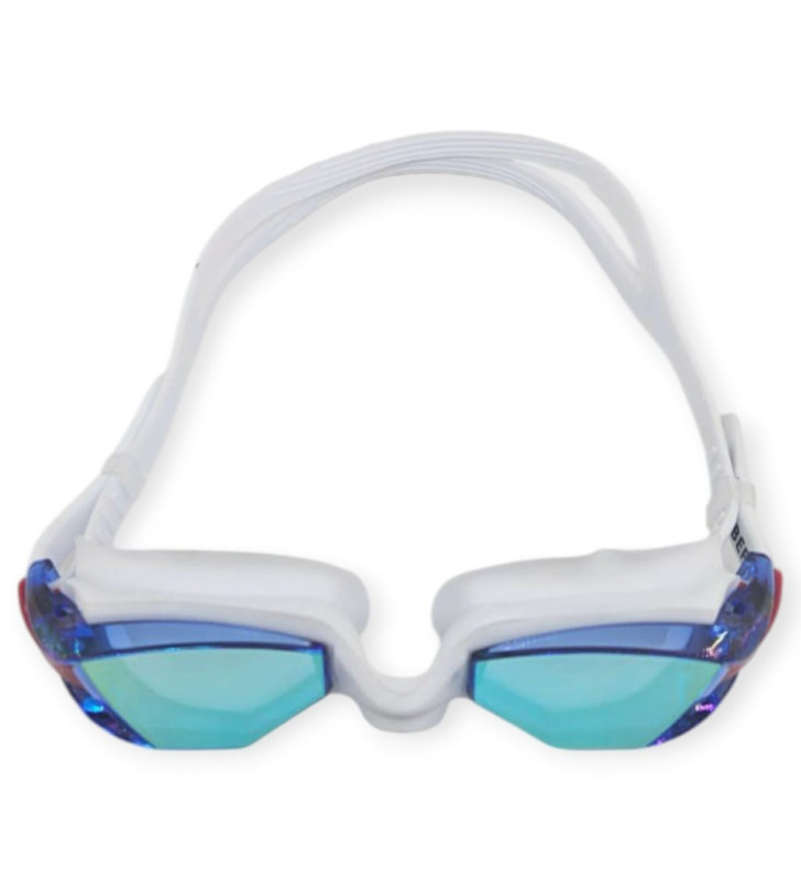 Aynalı Yüzücü Gözlüğü Silikon LACİVERT - 1765 (Lisinya)