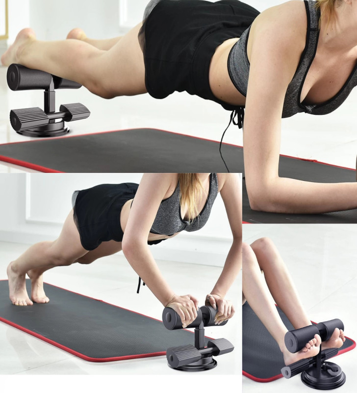 Mekik Çekme Spor Aleti Ayak Destekli Vantuzlu ( Lisinya )