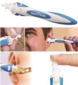 Pratik Kulak Temizleme Aparatı Smart Swab ( Lisinya )