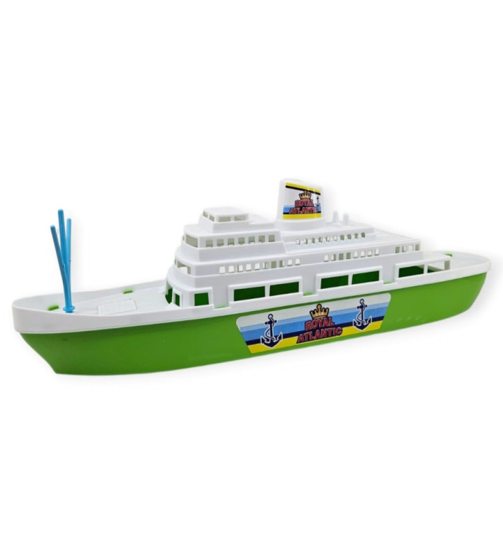 Transatlantik Yolcu Gemisi 45 cm - Yeşil (Lisinya)