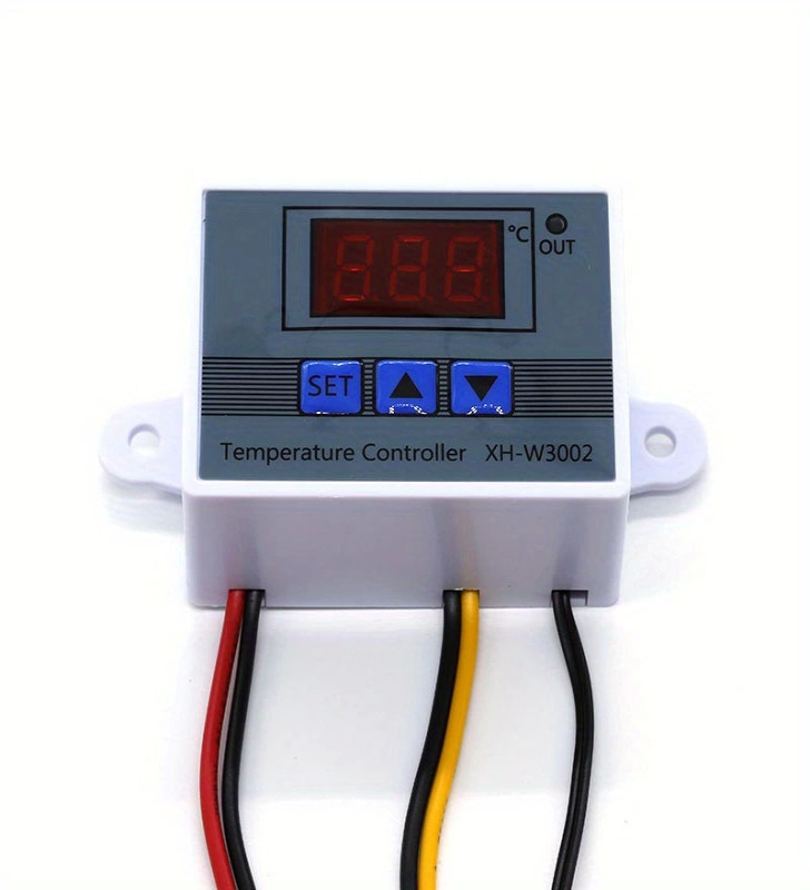 Dijital Termostat XH-W3002 LED Ekranlı Sıcaklık Kontrol Cihazı 220V ( Lisinya )