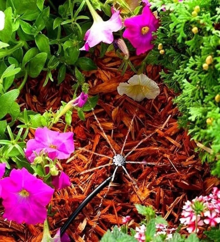 Bahçe Damlama Sulama Sistemi Hortum Seti 10 Metre ve Ek Parçaları ( Lisinya )