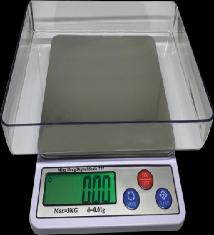 Diamond Dijital Göstergeli Profesyonel Hassas Terazi Mh-777 (3 Kg-0.01) ( Lisinya )