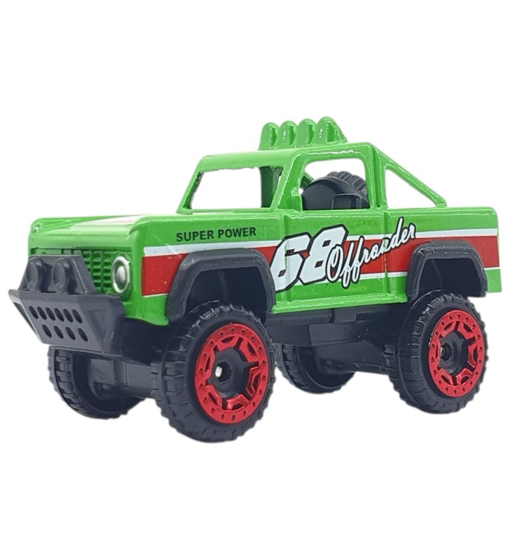 3'lü Araba Off-Road Seti - Die Cast - DS045 (Lisinya)