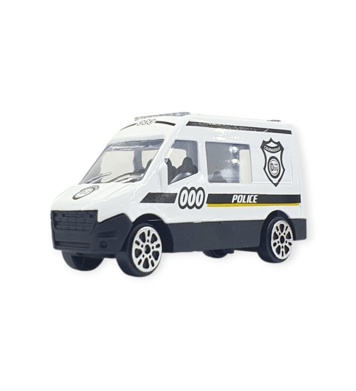 3'lü İş Makinaları Road Seti - Die Cast - DS044 - Polis (Lisinya)