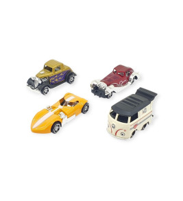 Alloy Racer 4'lü Araç Seti - 780-413 (Lisinya)