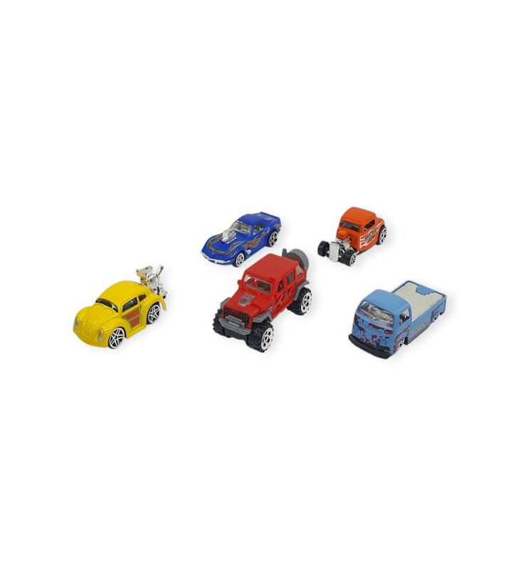 Alloy Racer 5'li Araç Seti - 780-513 (Lisinya)