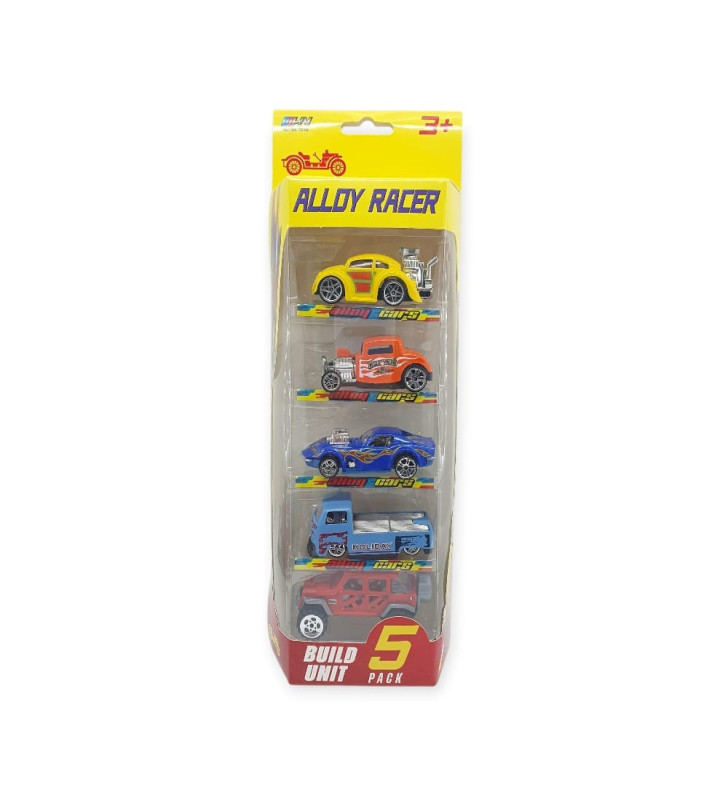 Alloy Racer 5'li Araç Seti - 780-513 (Lisinya)