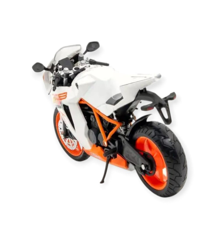 1:12 Ölçekli Model Motosiklet - HX797 - Beyaz (Lisinya)