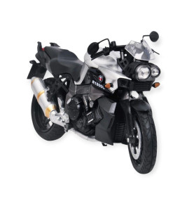 1:12 Ölçekli Model Motosiklet - HX792-1- Gri (Lisinya)