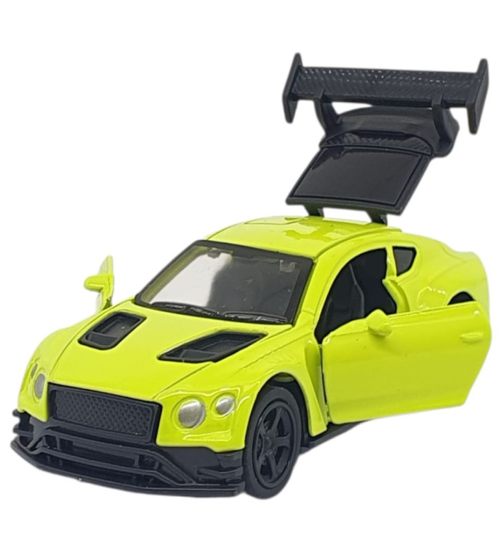 Çek Bırak Metal Küçük Arabalar 8 cm - 6411A-6 - Açık Yeşil (Lisinya)