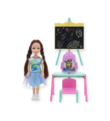 Öğrenme Zamanı - Okul Oyun Seti - A8-21 - Esmer (Lisinya)