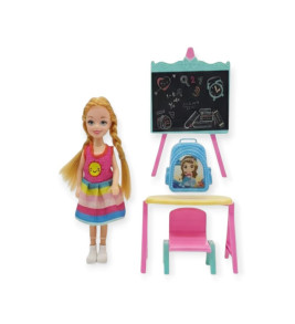 Öğrenme Zamanı - Okul Oyun Seti - A8-21 - Sarışın (Lisinya)