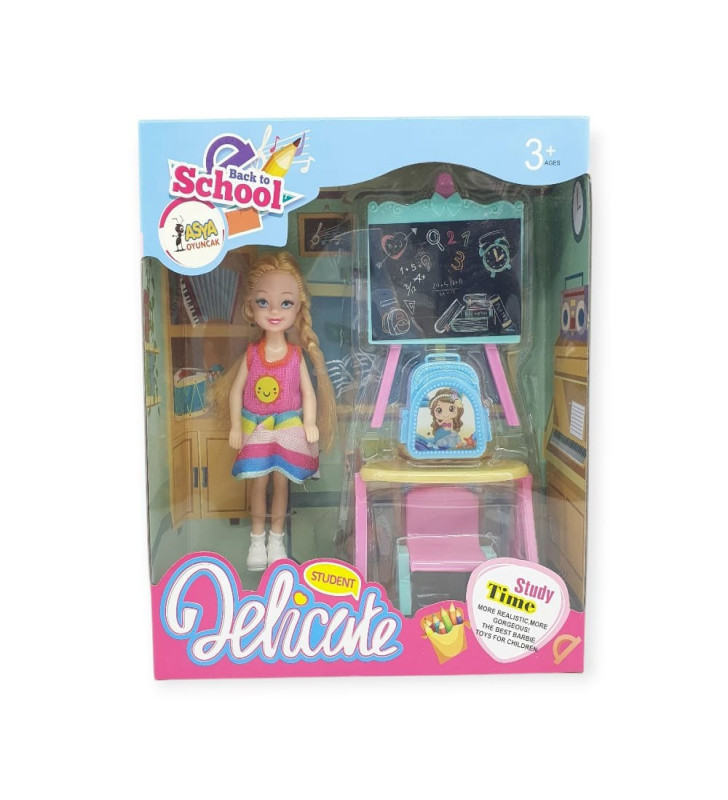 Öğrenme Zamanı - Okul Oyun Seti - A8-21 - Sarışın (Lisinya)