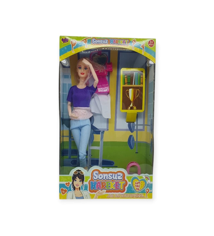 Anlily Sporcu Sonsuz Hareket Bebek - 02414 - Mor (Lisinya)