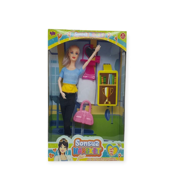 Anlily Sporcu Sonsuz Hareket Bebek - 02414 - Mavi (Lisinya)