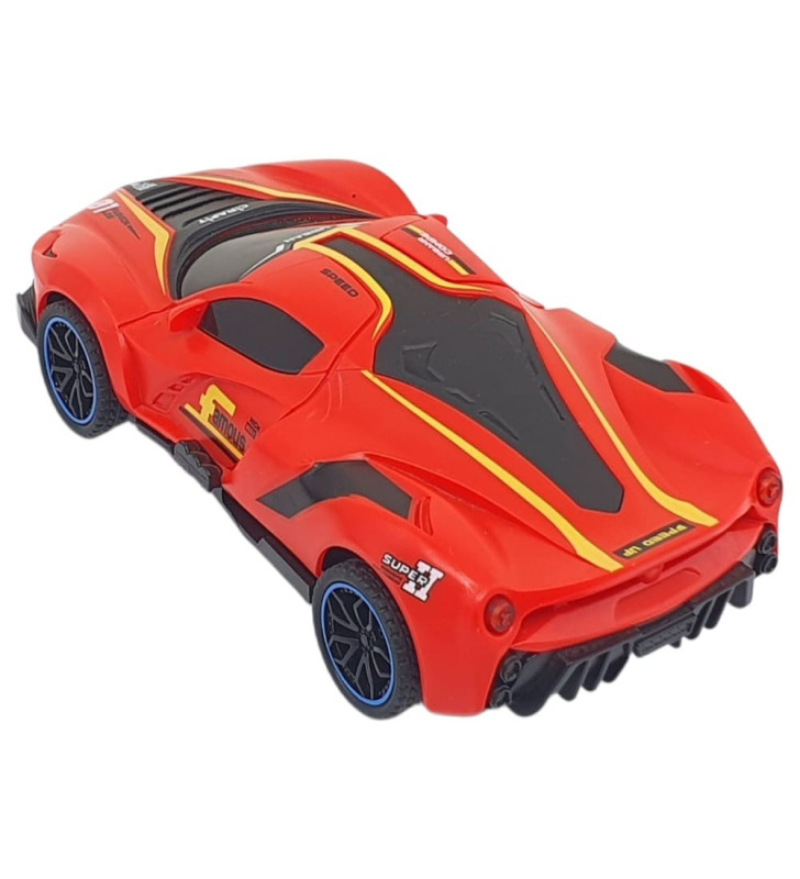 Sürtmeli Drift Arabalar 15 cm - D400-52 - Kırmızı (Lisinya)