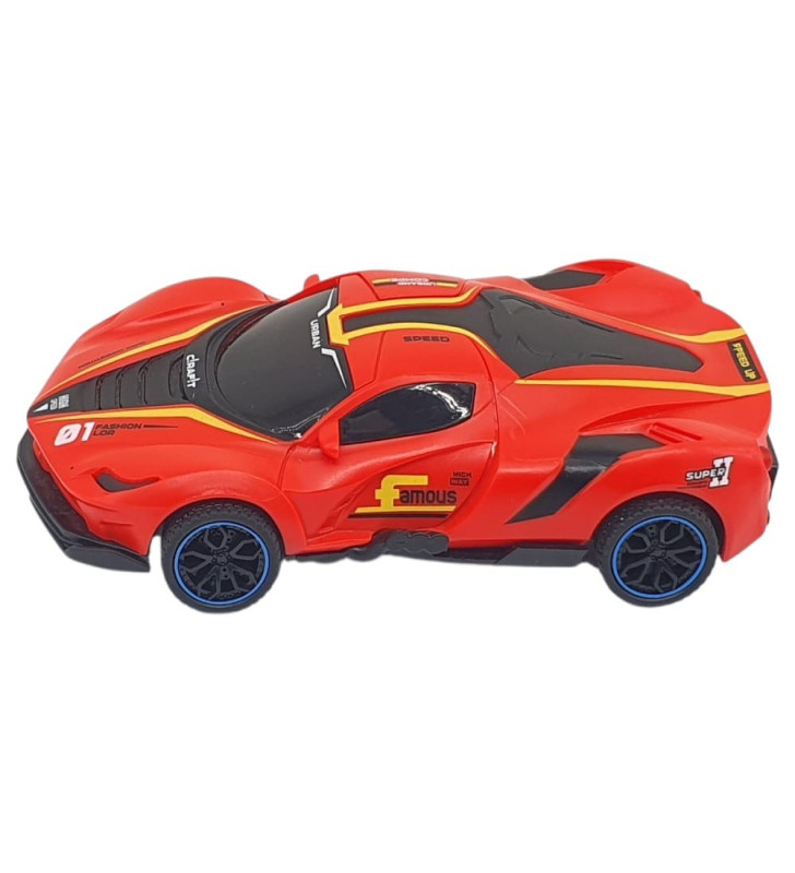 Sürtmeli Drift Arabalar 15 cm - D400-52 - Kırmızı (Lisinya)