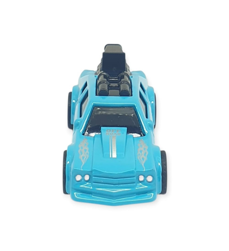 Çek Bırak Metal Küçük Arabalar 8 cm - SH40031 - Turkuaz (Lisinya)