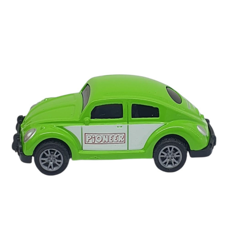 Çek Bırak Metal Küçük Arabalar 8 cm - SH40031 - Yeşil Vosvos (Lisinya)