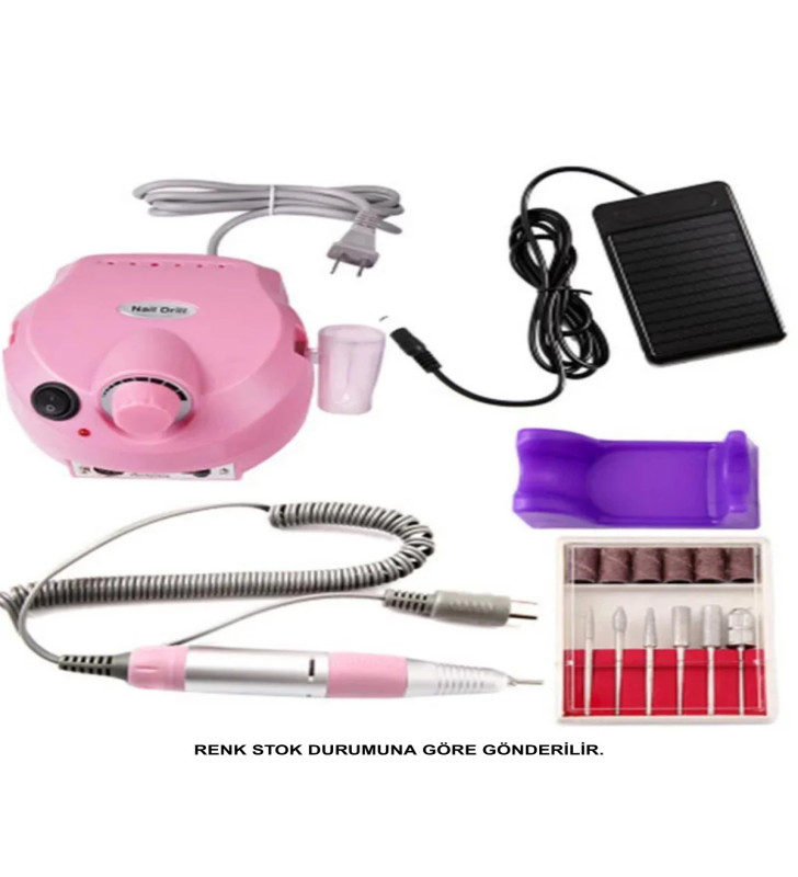 Profesyonel Elektrikli Freze Tırnak Parlatıcı Törpü Manikür Pedikür Makinesi Point Power ( Lisinya )