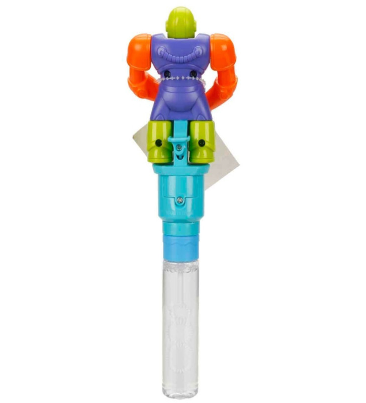 Robot Figürlü Su Oyunu - Baloncuk Oyunu - 625P - Yeşil Kasklı (Lisinya)