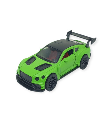 Çek Bırak Metal Arabalar 12 cm - 3671C - Yeşil (Lisinya)