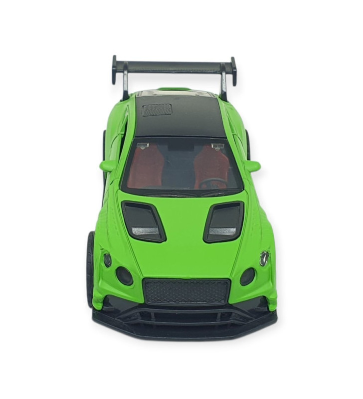 Çek Bırak Metal Arabalar 12 cm - 3671C - Yeşil (Lisinya)