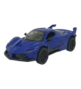 Çek Bırak Metal Arabalar 13 cm - SR2212- Mavi (Lisinya)