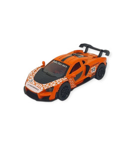 Çek Bırak Metal Arabalar 13 cm - Turuncu (Lisinya)