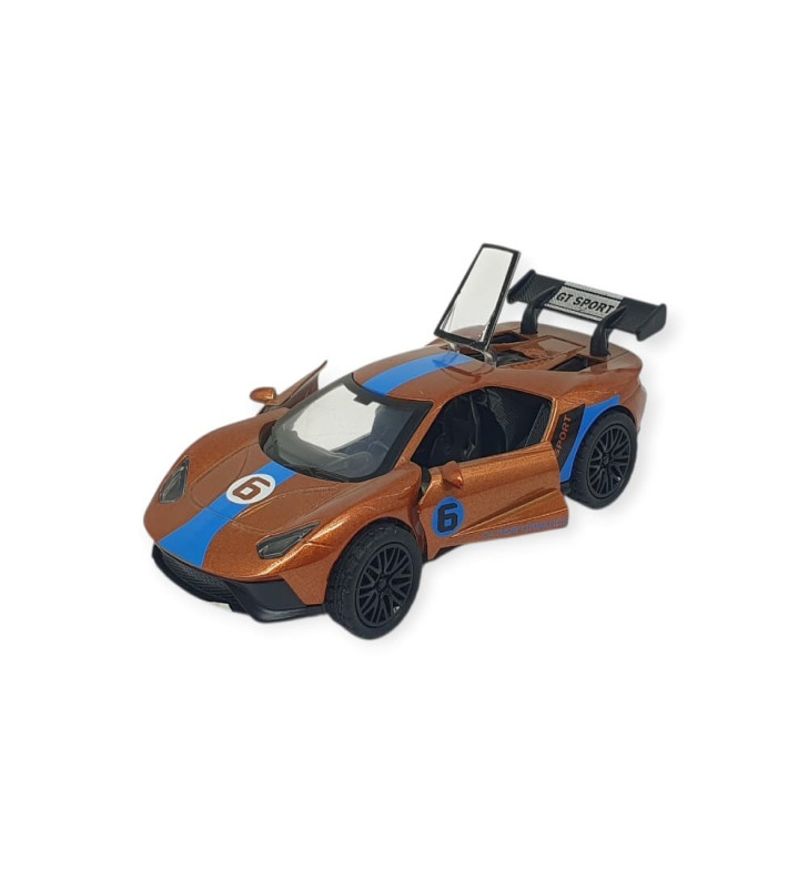 Çek Bırak Metal Arabalar 13 cm - Kahverengi (Lisinya)