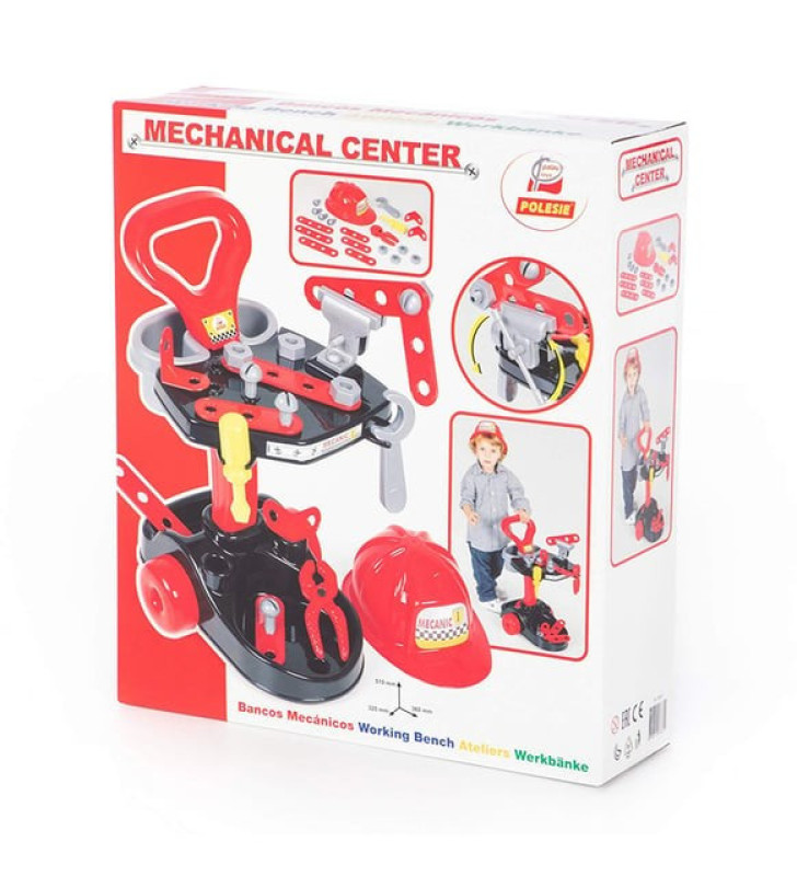 Meslek Setleri - Mekanik- Tekerlekli Tamir Seti Tezgahı 51 cm - 27 parça (Lisinya)