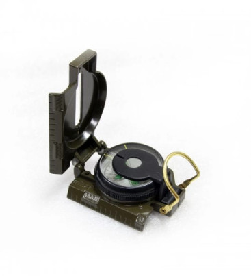 - Hassas Lensatic Pusula, Amerikan Tarzı, Açık Kamp Yürüyüş Survival Için ( Lisinya )