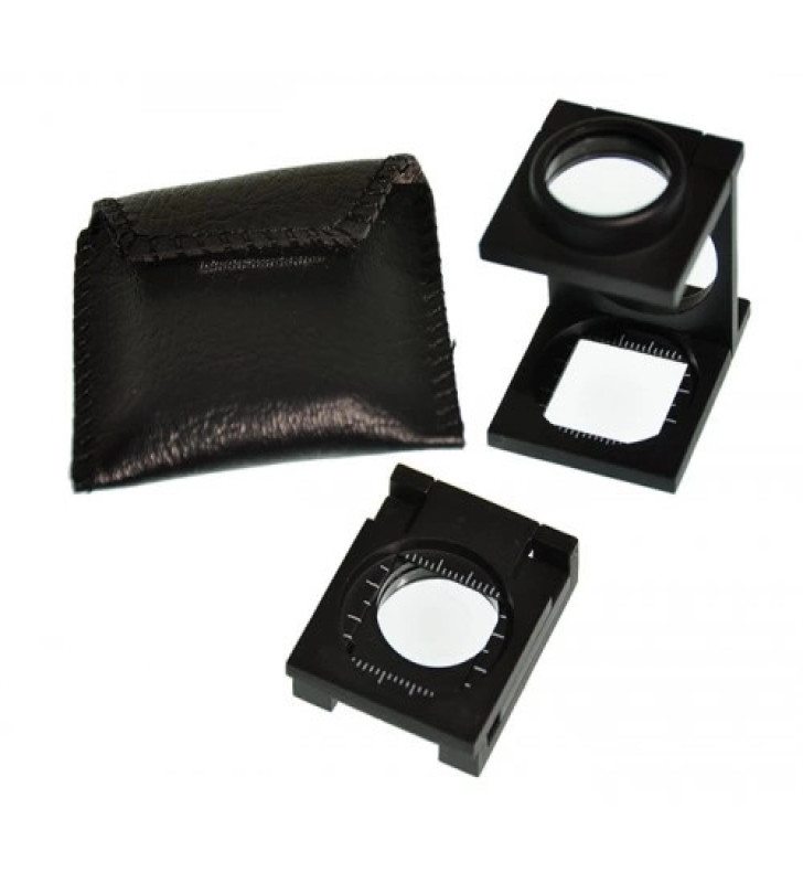 -1cm Full çelikkaplı Full çelik Kaplı Katlamalı Büyüteç Th-9008a ( Lisinya )