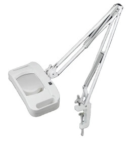 -10X LED Akrobat Büyüteç 2x15w 170x113 mm 10 Diopter Mercek LT-86G ( Lisinya )