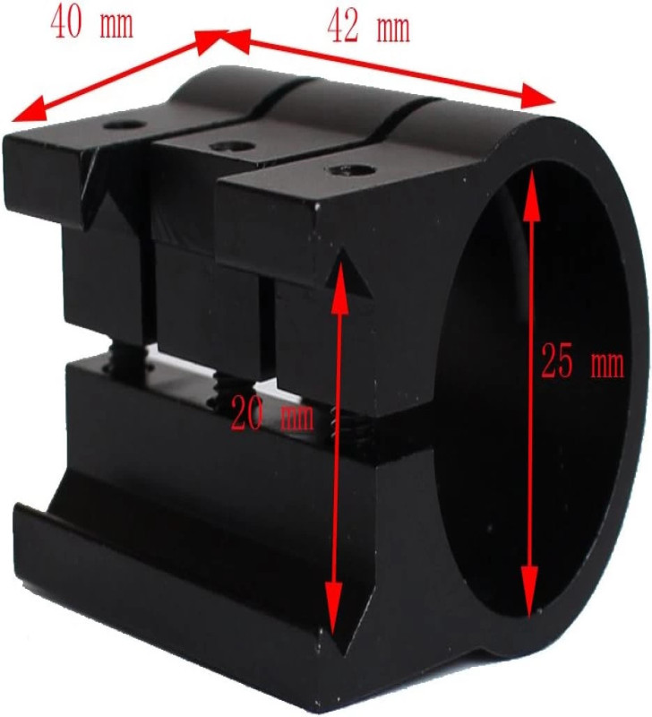 - Picatinny Raylı lere Fener ve Lazer Takma Aparatı ( Lisinya )