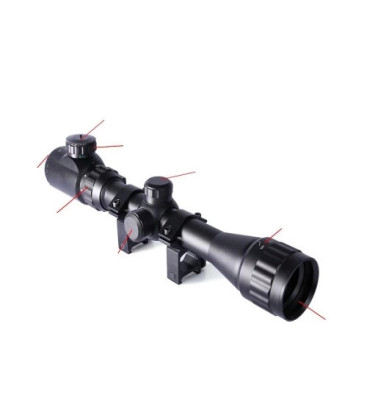 3-9x32AOEG Çift Işık Kırmızı Yeşil Kaynaklı Dürbünü ( Lisinya )