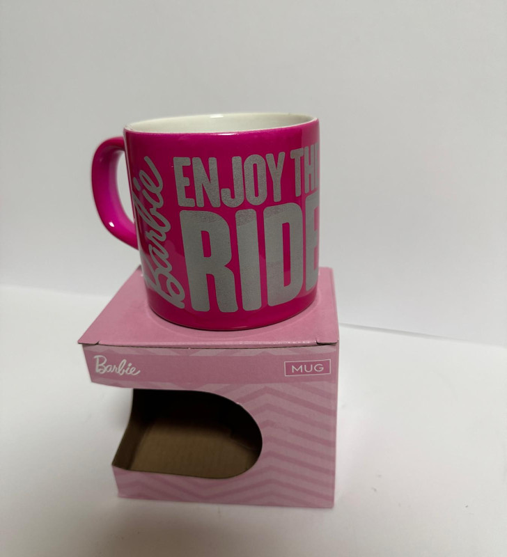 Seramik 1.Sınıf Kupa Pembe-Gri Detaylı