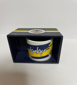 Seramik 1.Sınıf Kupa Sarı Lacivert