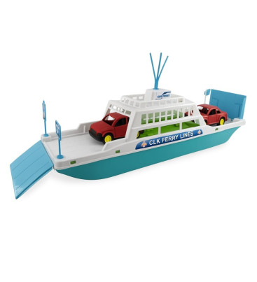 Feribot Araç Taşııyan Gemi 45 cm - Turkuaz (Lisinya)
